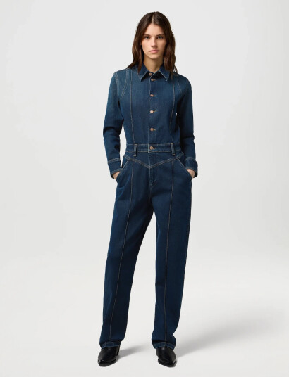 Wrangler Western Coverall Blue S