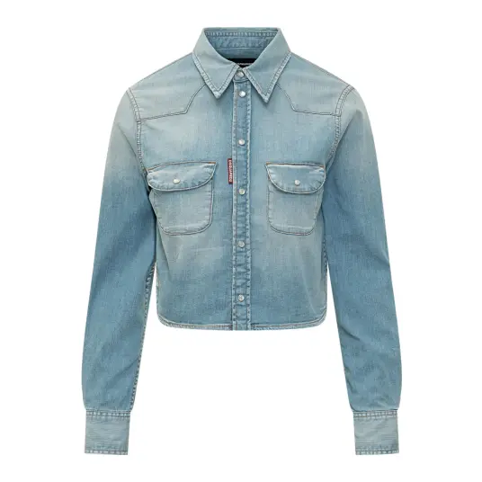 Dsquared2 Dame Bluser & Skjorter Blå XS, Dsquared2 Dame Bluser & Skjorter Blå XS,