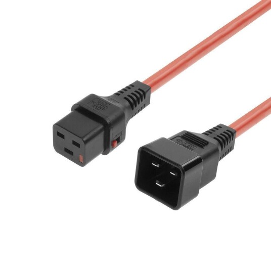 MicroConnect Strømkabel C19 Til C20 IEC Lock 3 m MicroConnect Strømkabel C19 Til C20 IEC Lock 3 m