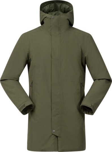Bergans Men's Urban Insulated Shell Coat Dark Green Mud M Bergans Men's Urban Insulated Shell Coat Dark Green Mud M