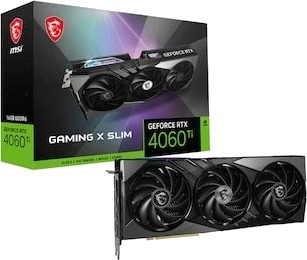 MSI GeForce RTX 4060 Ti GAMING X SLIM - Grafikkort