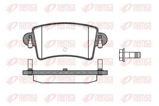 Bremseklosser REMSA 0833.00