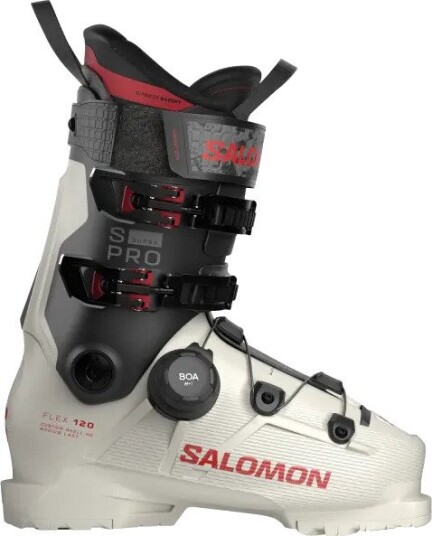 Salomon Alpinstøvler S/Pro Supra S Boa 120 29.5 Gray Aurora / Svart