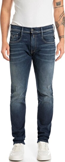 Replay Anbass Trousers Slim Hyperflex Dust Blue 34 x 30