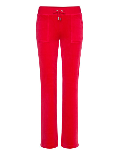 Juicy Couture Del Ray Pocketed Pant - Red - XXS