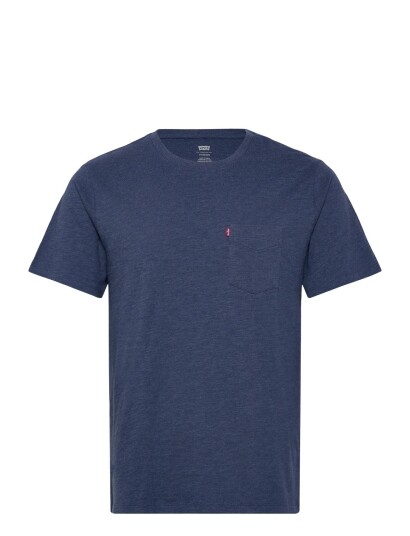 Levi"s® Ss Classic Pocket Tee Dress Bl Blue XL