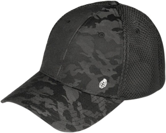 Skjermlue - Sort kamuflasje - Enola Gaye Night Camo Flexi
