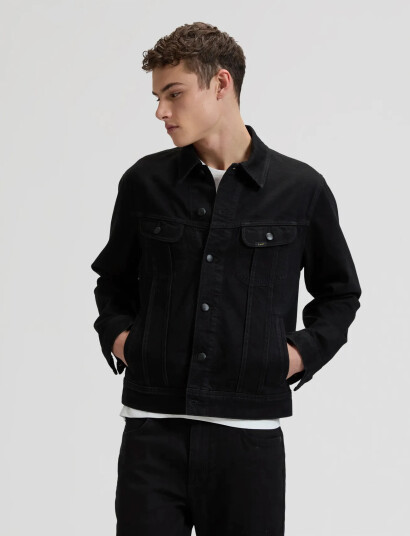 Lee Jeans Rider Jacket Black XXL x 00 Lee Jeans Rider Jacket Black XXL x 00