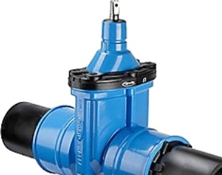 Skydeventil 63Mm. E3 - Pn10. Med Pe-Ben Pe100-Sdr17. Hawle