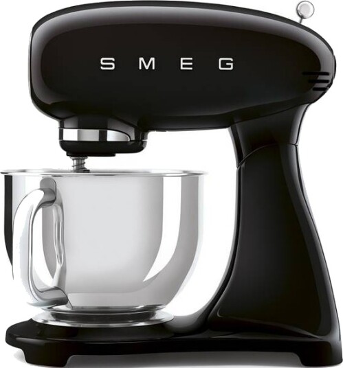 Smeg 50's Style Kjøkkenmaskin 4,8L 800W Svart SMF03BLEU Smeg 50's Style Kjøkkenmaskin 4,8L 800W Svart SMF03BLEU