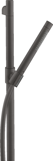 Axor Starck Dusjsett, 900 mm Med 2 stråletyper, Børstet Sort Krom