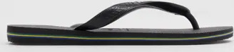 Havaianas Hav. Brasil Logo Flip Flops Svart