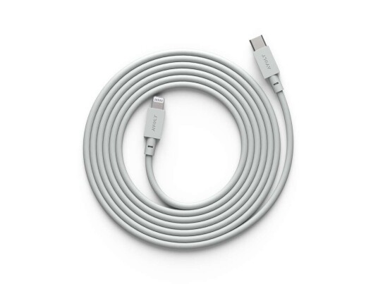 Avolt - Cable 1 USB-C to Lightning 2m Gotland Gray Avolt