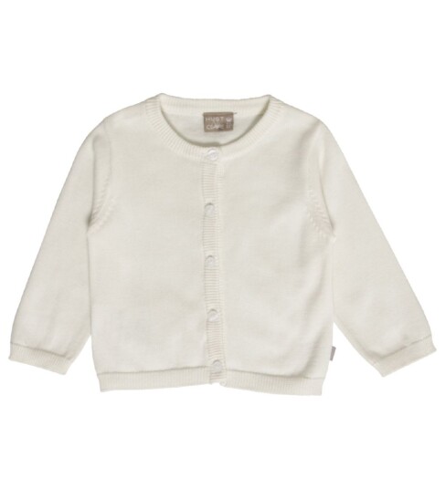 Hust and Claire Cardigan Strikk Claire Off White Hust and Claire 62 Cardigan Hvit