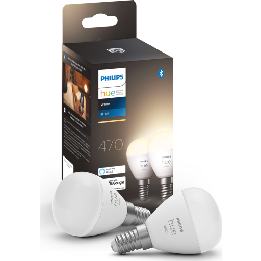 Philips HueW 5.7W Luster E14 EU 2p Philips HueW 5.7W Luster E14 EU 2p