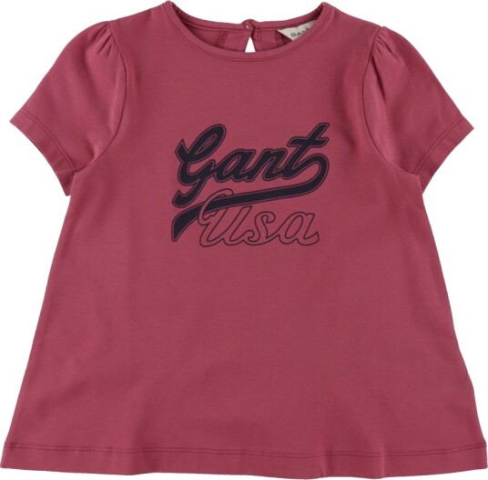 GANT T skjorte A Line Rosepulver GANT 3 4 år 98 104 T skjorte Rosa