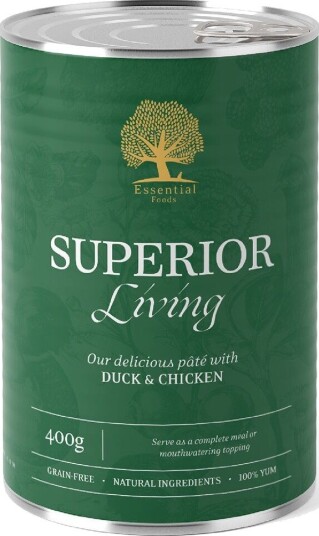 Essential Superior Living Paté Våtfôr Til Hund 400 G