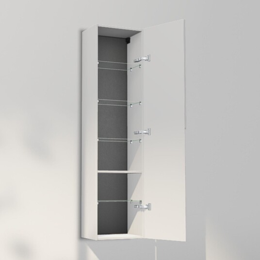 INR Iconic Nordic Rooms Grip 40/30 Høyskap Pure White / 40cm Høyre Hengslet INR Iconic Nordic Rooms Grip 40/30 Høyskap Pure White / 40cm Høyre Hengslet