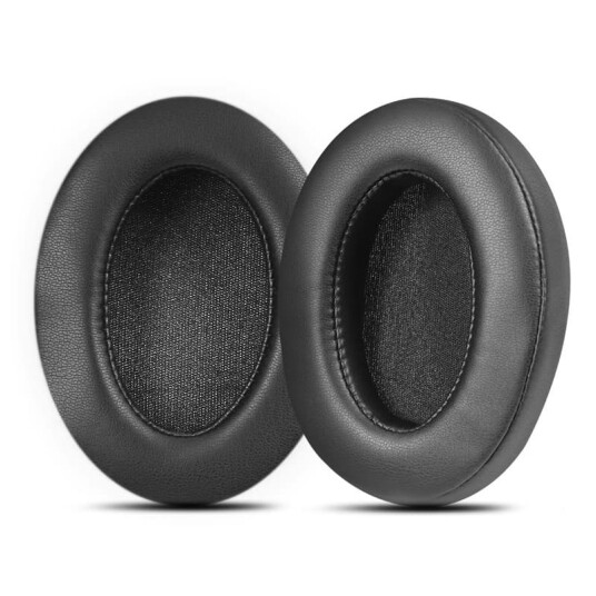 Utskiftbare øreputer for ASUS ROG Strix Go trådløst headset   Svart proteinlær