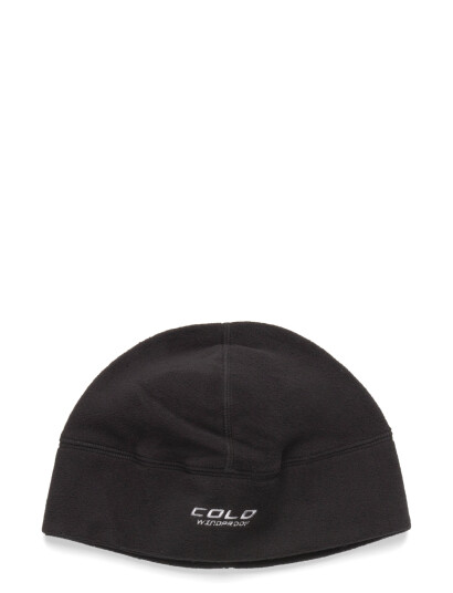COLD Windproof Fleece Hat   Black   L/XL