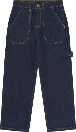 The New Tnbern Baggy Fit Worker Jeans Navy 8