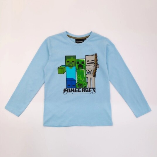 Minecraft Genser Monster Trio - 152 / 12 år - Barn - Gutt/Jente - 100% bomull