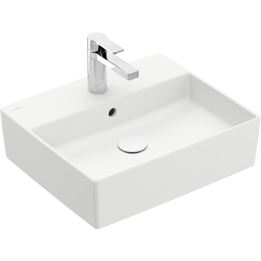 V&B Memento 2.0 Toppmontert servant 498x420 mm, 1 bl.h, m/o.l, Stone White V&B Memento 2.0 Toppmontert servant 498x420 mm, 1 bl.h, m/o.l, Stone White