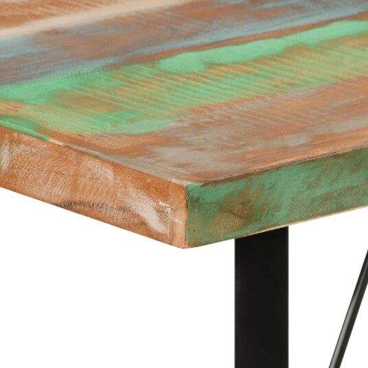 Barbord 110x55x107 cm gjenvunnet heltre og jern 8721012133068