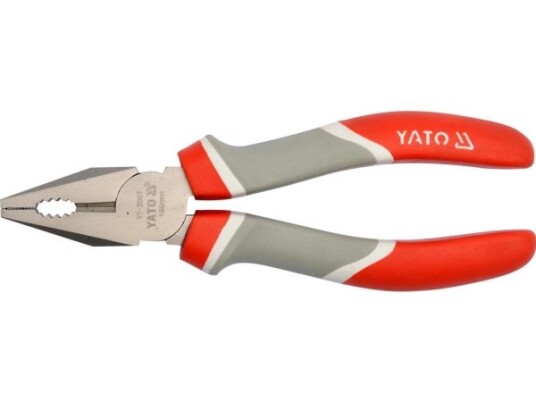 Yato Kombinasjonstang 180 mm i Kullstål med TPR og PP Håndtak