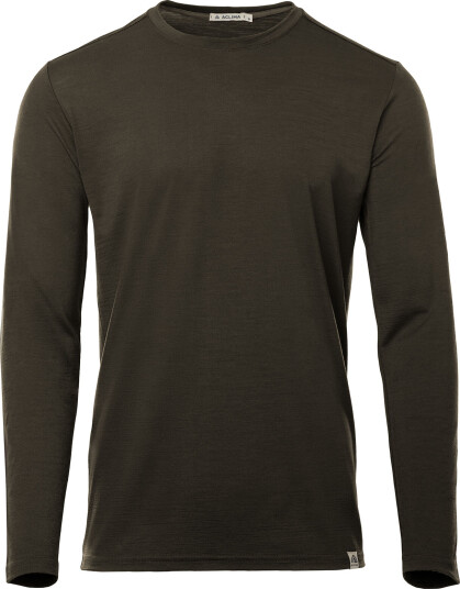 Aclima Men's LightWool 180 Crewneck Tarmac XL, Tarmac