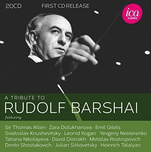 Rudolf Barshai  Tribute To Rudolf Barshai  CD