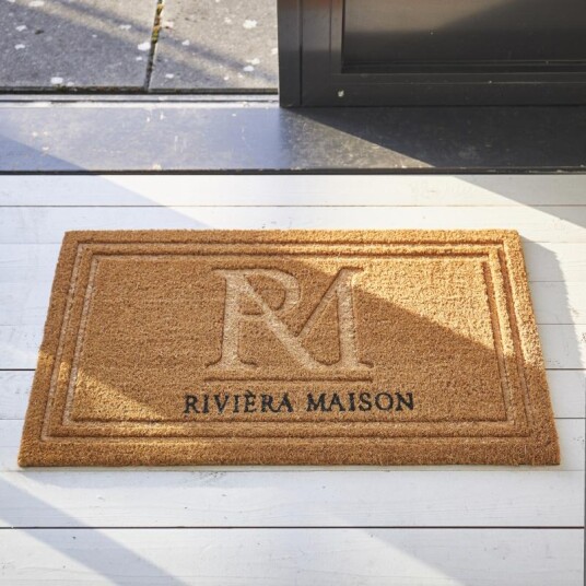 Riviera Maison Monogram Classic Dørmatte 45x75
