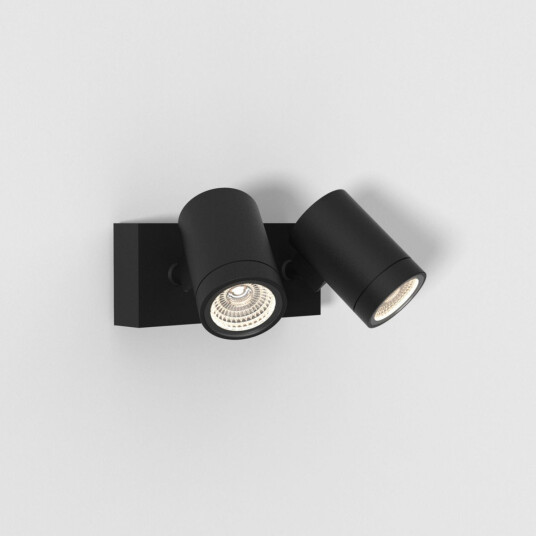 Astro Lighting Bayville dobbel Spot - Svart