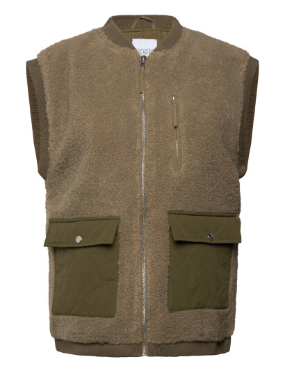 Noella Effi Pile Vest Polyester Brown M Noella Effi Pile Vest Polyester Brown M