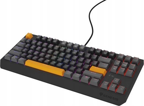Genesis Thor 230 Tkl Anchor Gray Positive Rgb Outemu Red
