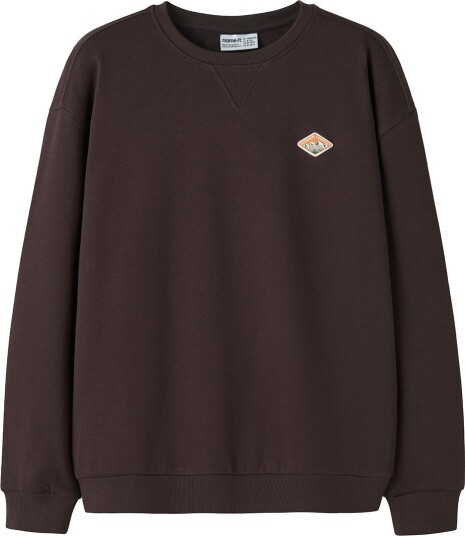 Name It Collegegenser NkmOlan Chocolate Plum Name It 6 år (116) Collegegenser Brun
