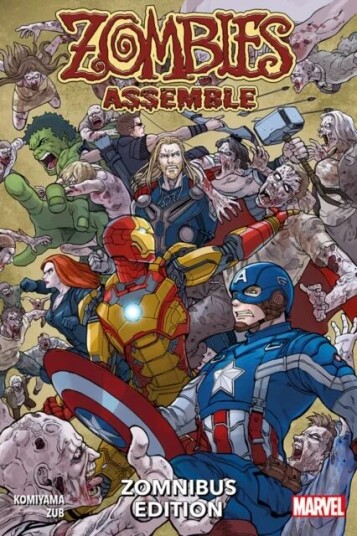 Zombies Assemble Zomnibus Edition Av Yusaku Komiyama, Jim Zub