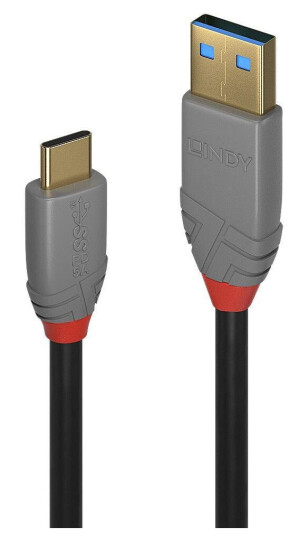 Lindy 3m USB 3.2 Type A to C Cable, Lindy 3m USB 3.2 Type A to C Cable,
