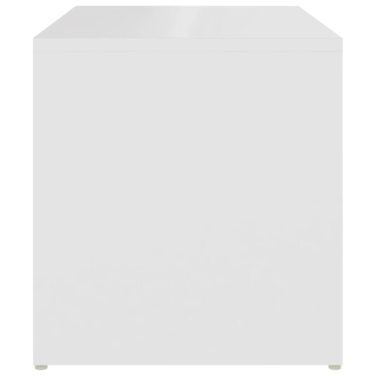 vidaXL Sidebord hvit 59x36x38 cm sponplate
