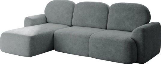 Corfu Sovesofa Med 3 Seters Divan Grå