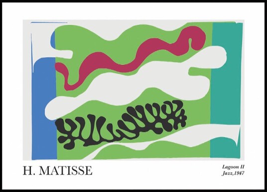 H. Matisse Lagoon II Plakat Plakat / 40x50cm