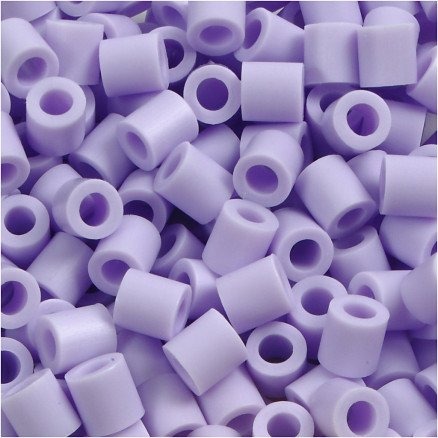 Diverse Rørperler Str 5X5 Mm Hullstr 2.5 Mm Medium Lilac 32245 1100 Stk 1 Pk 