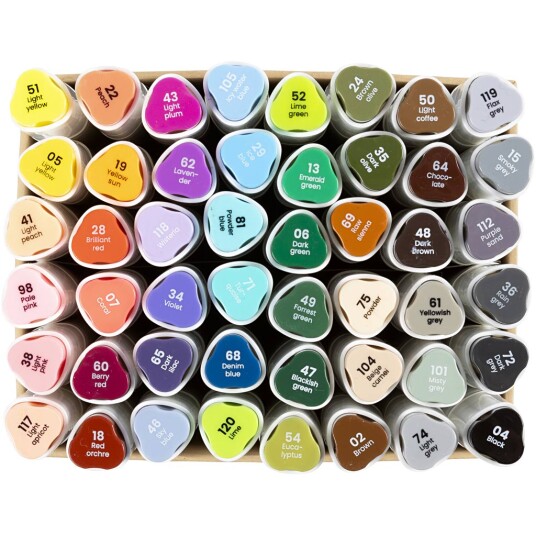 Creativ Company Markers 48-set Creativ Company Markers 48-set
