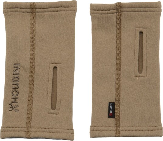 Houdini Power Wrist Gaiters Foggy Brown, L