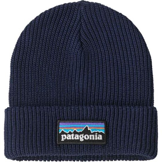Patagonia Logo Beanie Junior Ponn/P Logo New Navy OS
