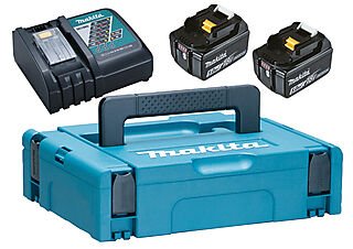 Makita batterisett 2xbl1850b ink.lader Makita batterisett 2xbl1850b ink.lader