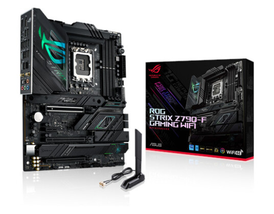 ASUS ROG STRIX Z790-F GAMING WIFI Hovedkort - Intel Z790 - Intel LGA1700 socket - DDR5 RAM - ATX