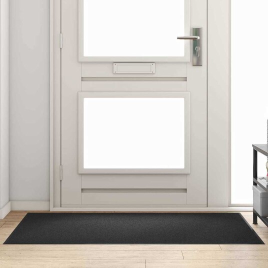Dørmatte Annet Svart 90 x 150 cm Polypropylen og vinyl Dørmatte Annet Svart 90 x 150 cm Polypropylen og vinyl