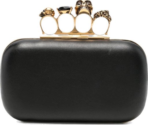 Alexander McQueen Dame Vesker Svart ONE SIZE,