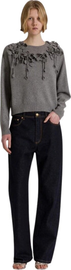 Alberta Ferretti Dame Jeans Blå M,